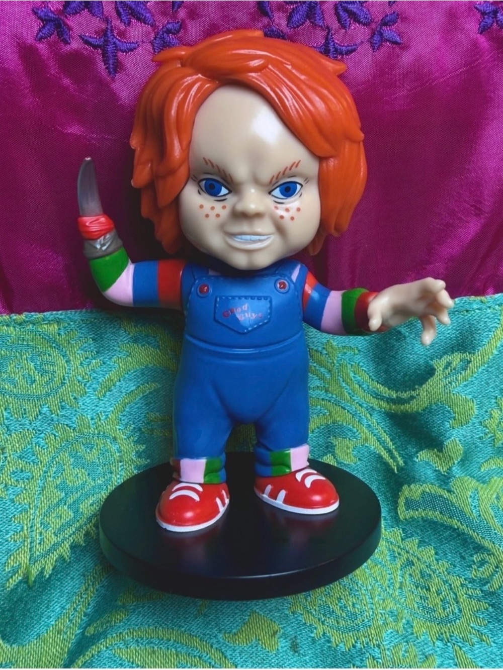 Chucky Child’s Play Horror Vinyl Figure With Stand